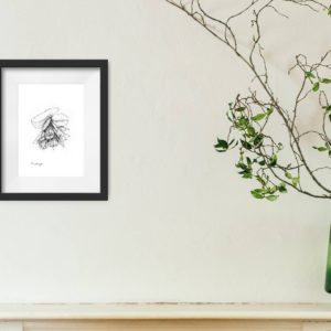 Honeywort Print